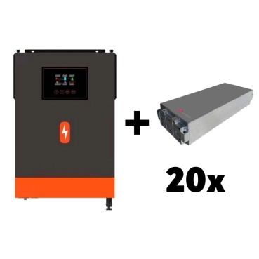 ИБП Система резервного питания 5500 Вт, общая мощность 52 кВт/ч