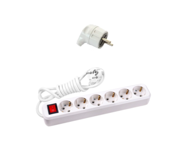 Вилки, колодки, подовжувачі