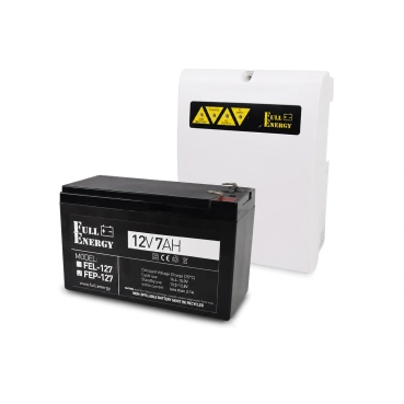 Комплект блок бесперебойного питания Full Energy BBGP-125 + аккумулятор 12 В 7 Ач для ИБП Full Energy FEP-127