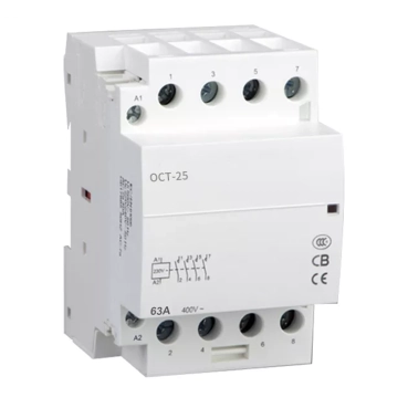 Контактор OCT, 4P, 4NO, 63A, 230В Tervix Pro Line (661541)