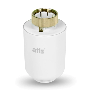 Радиаторный терморегулятор ATIS AT-400T с Zigbee 3.0 и поддержкой приложения Tuya Smart