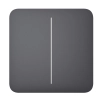 Умный двухклавишный выключатель Ajax LightSwitch (2-gang) Графит (Graphite) - Фото 5