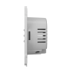 Беспроводной умный сенсорный димерный выключатель света Ajax LightCore (Dimmer) white - Фото 7