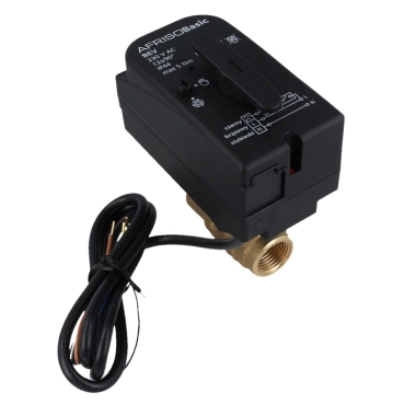 2-х ходовой шаровой клапан н/з AFRISO DN25, Rp1”, kvs60 с приводом BEV 230 B (9021300)