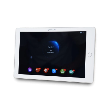 Відеодомофон 10” BCOM BD-1070FHD/DVR-T White з підтримкою Tuya Smart