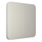 Умный двухклавишный выключатель Ajax LightSwitch (2-gang) Устричный (Oyster)