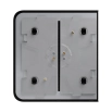 Боковая кнопка Ajax SideButton (1-gang/2-way) for LightSwitch black - Фото 2