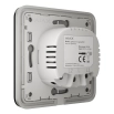Розумний двоклавішний вимикач Ajax LightSwitch (2-gang) Чорний (Black)