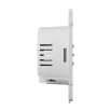 Беспроводной умный сенсорный димерный выключатель света Ajax LightCore (Dimmer) white - Фото 6