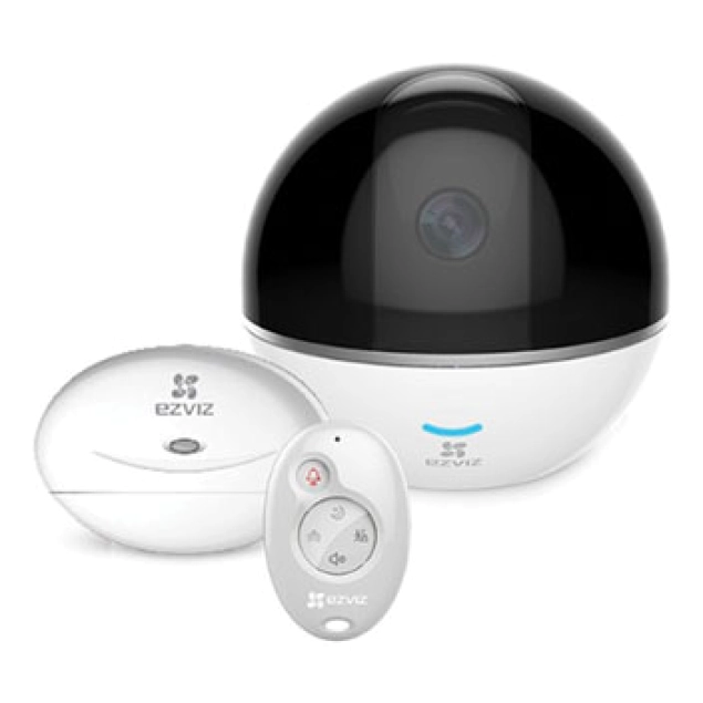 Комплект (2Мп многофункциональная PT камера EZVIZ + Hub+брелок) Ezviz CS-CV248 (C6T with RF)