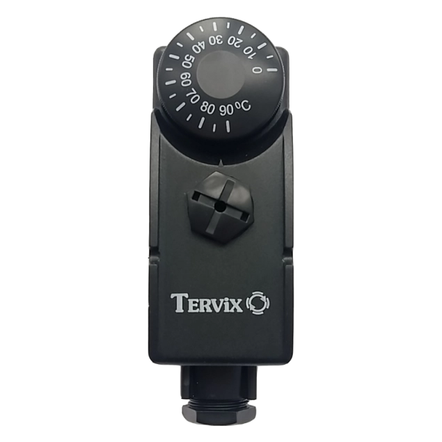 Термостат накладной 0-90 С поверхностная регуляция Tervix Pro Line (101010)