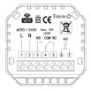 Термостат з Wi-Fi керуванням Tervix Pro Line для газового/електричного котла, чорний (114340) 