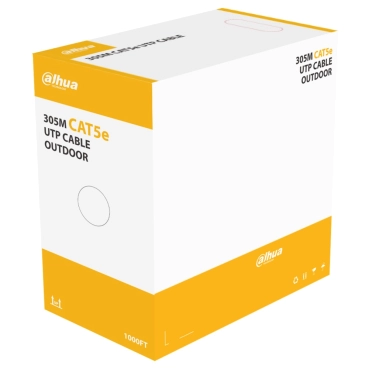 Кабель внешний UTP CAT5e 305 м (0,50мм) Dahua DH-PFM920-5EU