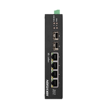 4-портовый неуправляемый POE Hikvision DS-3T0506HP-E/HS