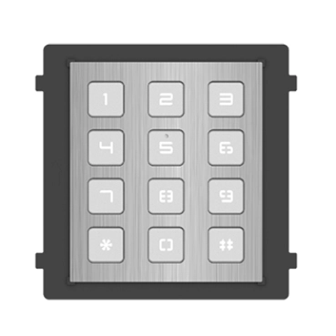 Модуль с клавиатурой Hikvision DS-KD-KP/S