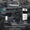 IP-вызывная панель 2 Мп Akuvox R20B X2 OW на 2 абонента - Фото 6
