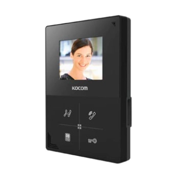 Видеодомофон KOCOM KCV-401EV (black)