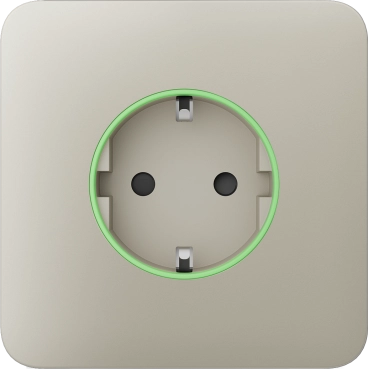 Фронтальная панель Ajax SoloCover (smart) [type F] ivory