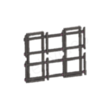 Кронштейн для видеостены, для крепления мониторов 2х2 Hikvision Z-LB