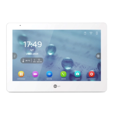 Видеодомофон NeoLight MEZZO Hybrid White