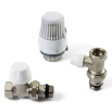 Комплект для підключення радіатора з термоголовкою (прямий) Tervix Pro Line Radiator Set 1 (371212)