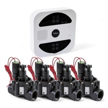 Комплект для автоматического полива (WiFi контроллер + 4 клапана DN25) Tervix Pro Line (499476)