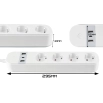 Умный удлинитель Tervix Pro Line WiFi Power Strip (423421) - Фото 5