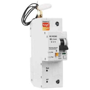 Умный автоматический выключатель Tervix Pro Line WiFi Circuit Breaker, 10A (439451)