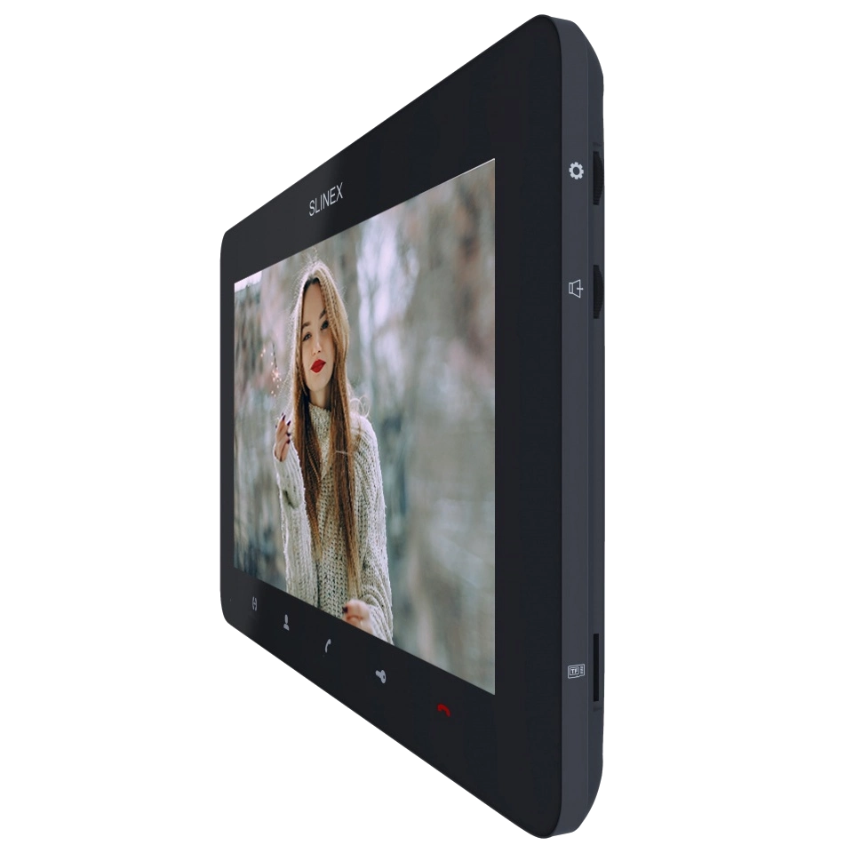Комплект відеодомофону Slinex SM-07 (Graphite) + ML-17HD (Graphite)
