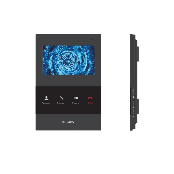 Комплект видеодомофона 4&rdquo; Slinex ML-16HD (Black) + SQ-04M (Black) - Фото 6