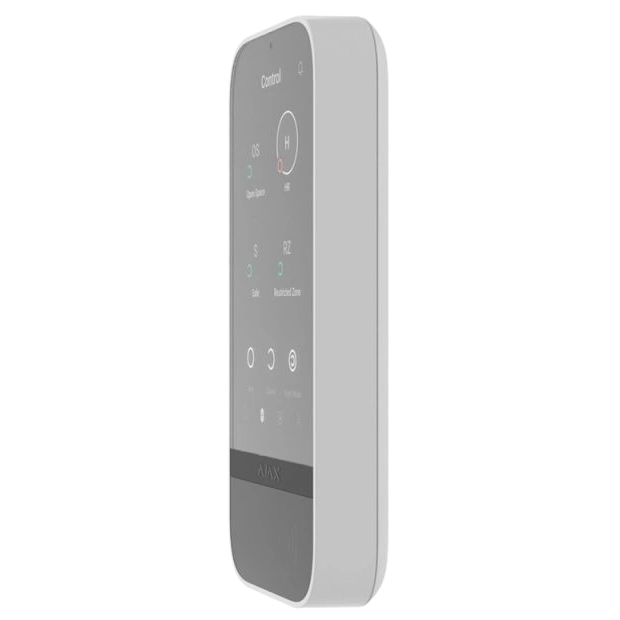 Клавиатура Ajax KeyPad TouchScreen (White) - Фото 3