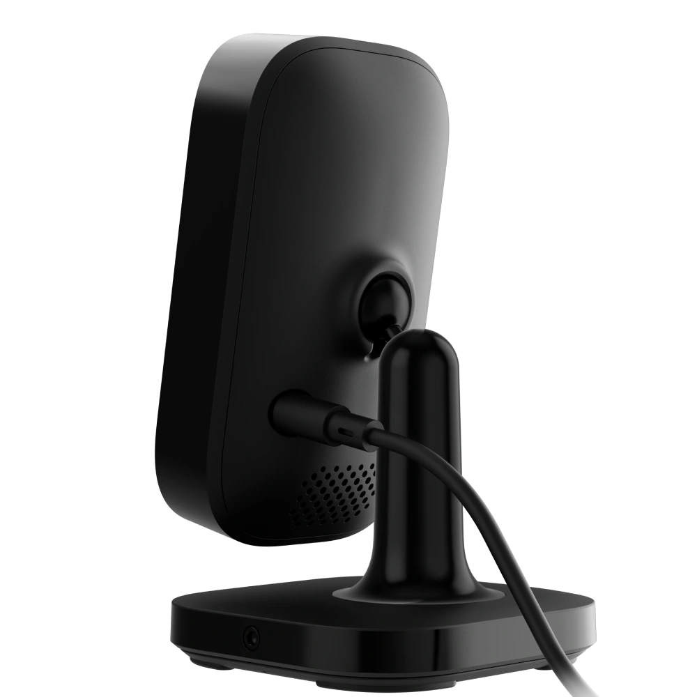 Wi-Fi камера відеоспостереження Ajax IndoorCam (Black) з ІЧ-датчиком руху та вбудованим ШІ