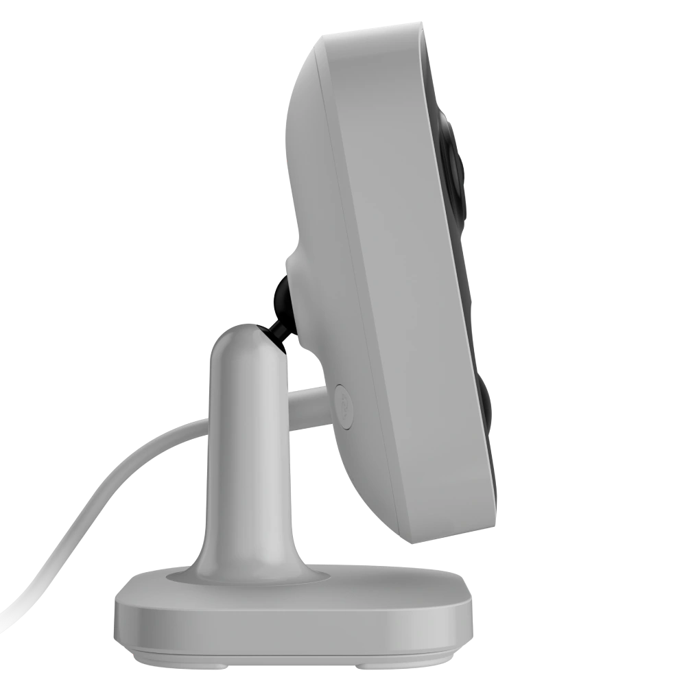 Wi-Fi камера відеоспостереження Ajax IndoorCam (White) з ІЧ-датчиком руху та вбудованим ШІ