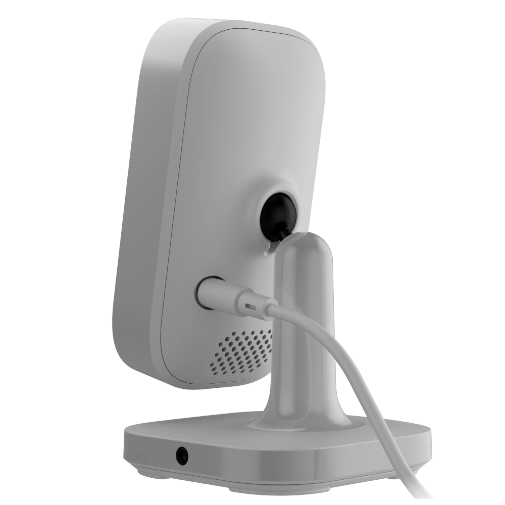 Wi-Fi камера відеоспостереження Ajax IndoorCam (White) з ІЧ-датчиком руху та вбудованим ШІ