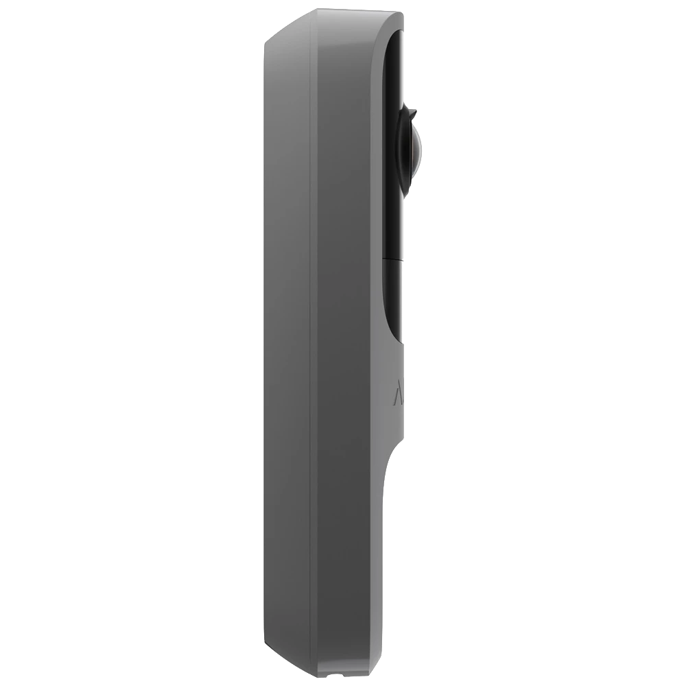 Видеозвонок Ajax DoorBell (Grey) со встроенным искусственным интеллектом, ИК-сенсором и управлением в приложениях - Фото 4