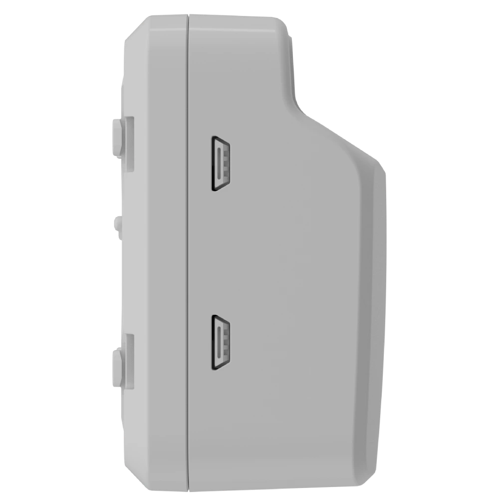 Модуль Ajax Superior LineSupply (75 W) Fibra white для додаткового живлення та двома вихідними лініями Fibra