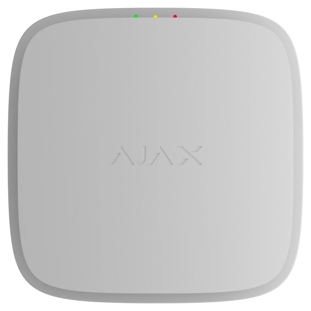 Извещатель пожарный тепловой со звуковым оповещением Ajax EN54 FireProtect (Heat/Sounder) White