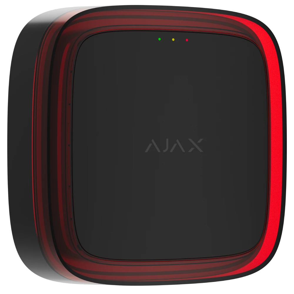 Сповіщувач пожежний світловий Ajax EN54 FireProtect (VAD) Black