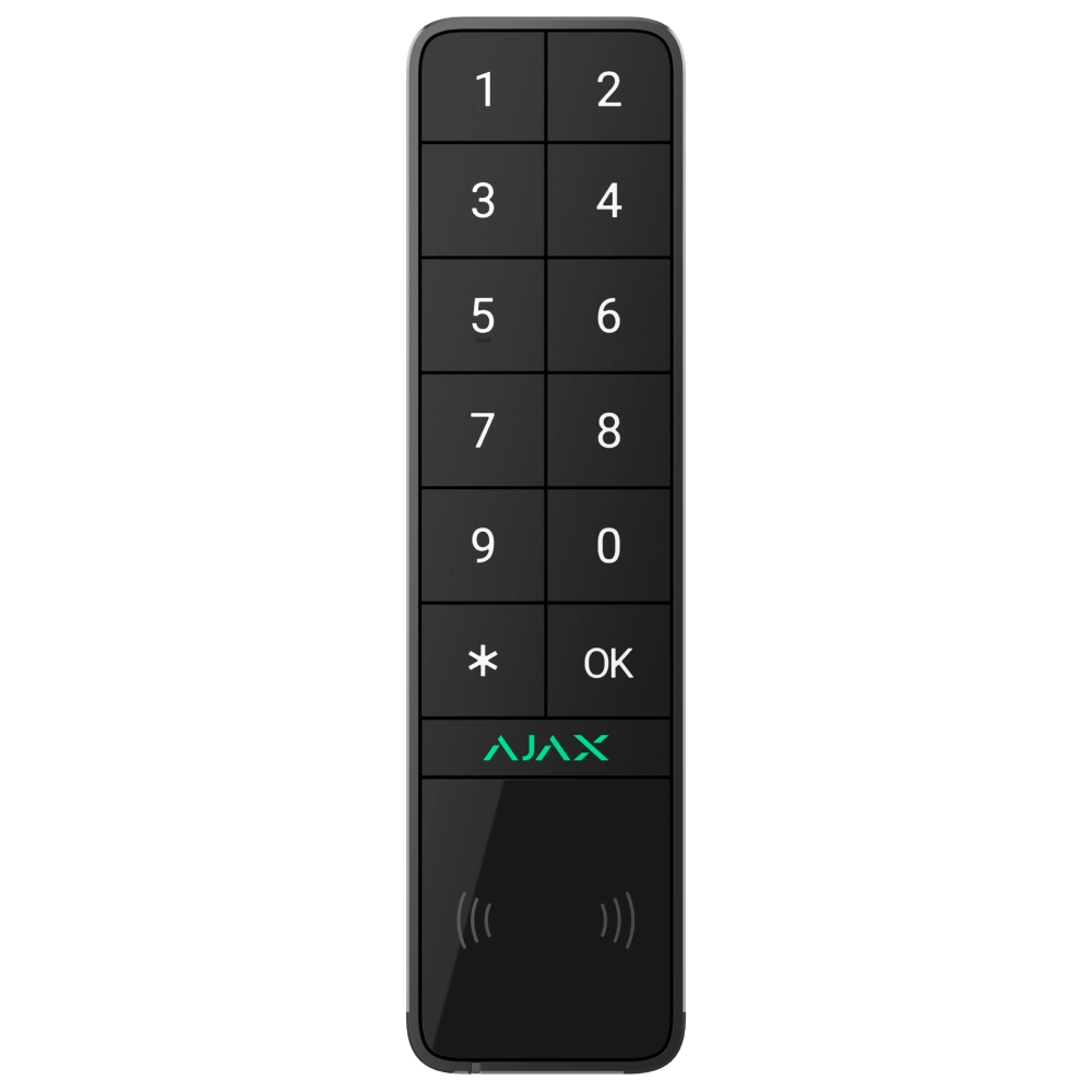 Беспроводная клавиатура Ajax Keypad Outdoor black для улицы и помещений