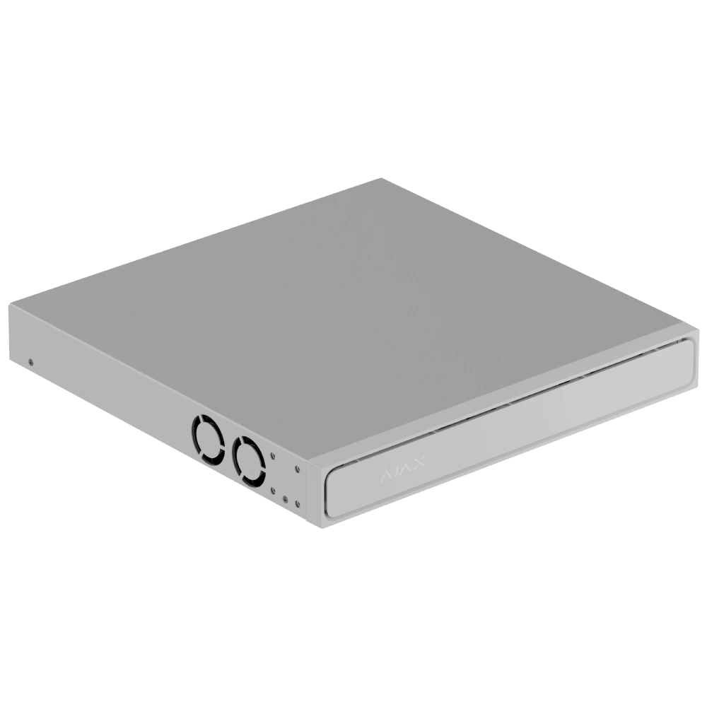 Відеореєстратор Ajax Superior NVR H2DAI16PAC (16ch) 24ТБ PoE AI white