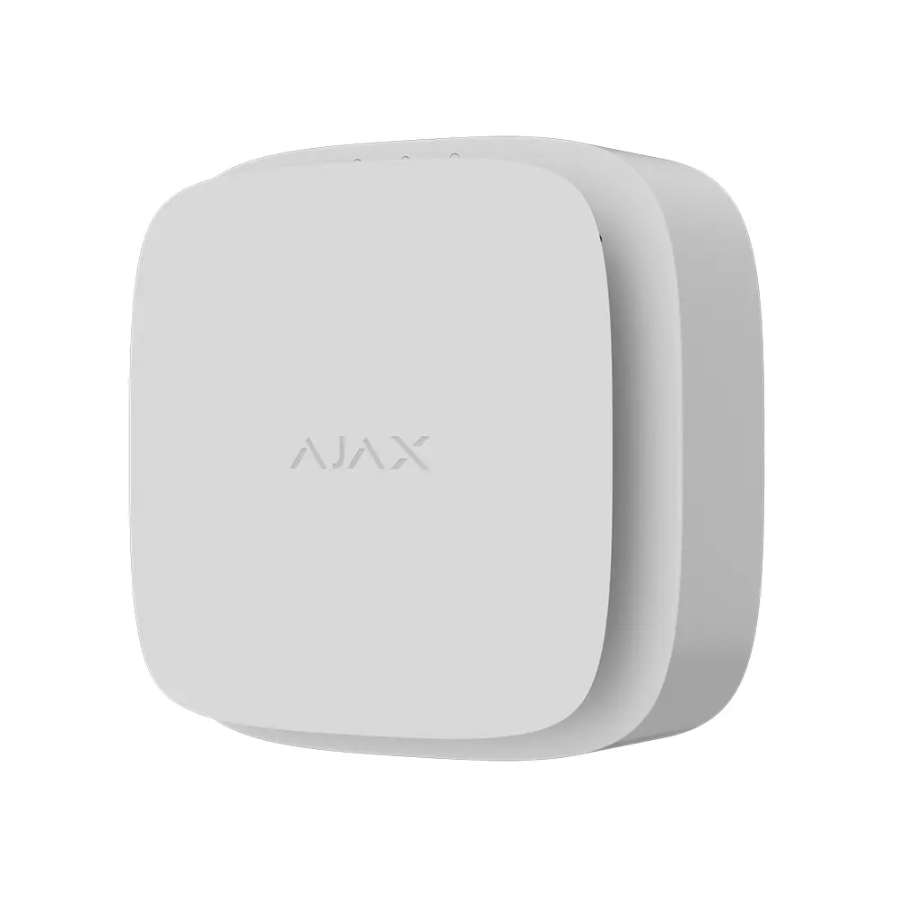 Беспроводной пожарный датчик температуры и угарного газа Ajax FireProtect 2 RB (Heat/CO) (White)