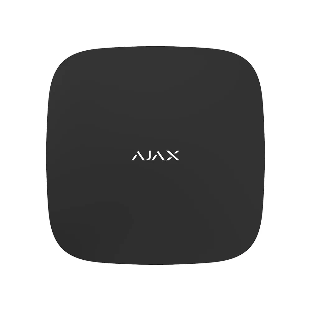 Комплект антипотоп 1&rdquo; Ajax Hub 2, кран Ajax WaterStop, 2 датчика протечкиx Ajax LeaksProtect (Black) - Фото 3