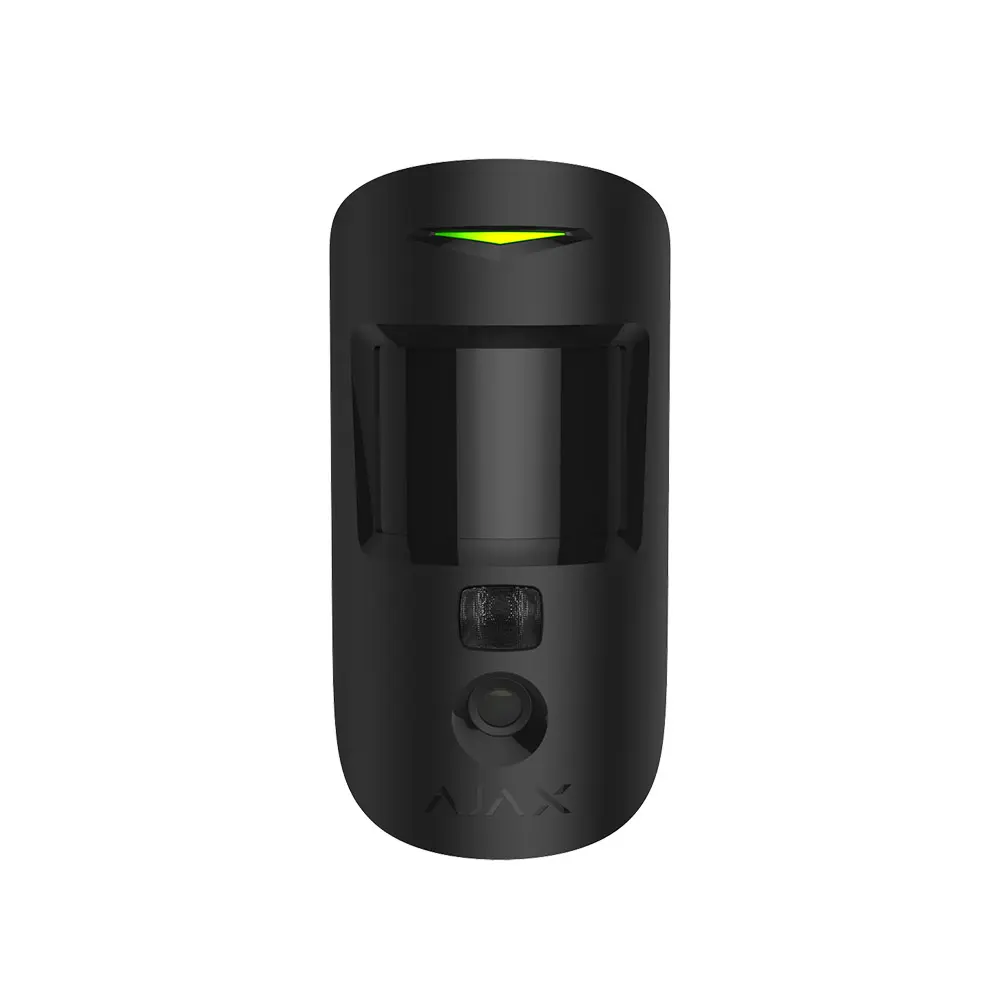 Беспроводной извещатель движения с камерой Ajax MotionCam HDR (PhOD) Jeweller (Black)