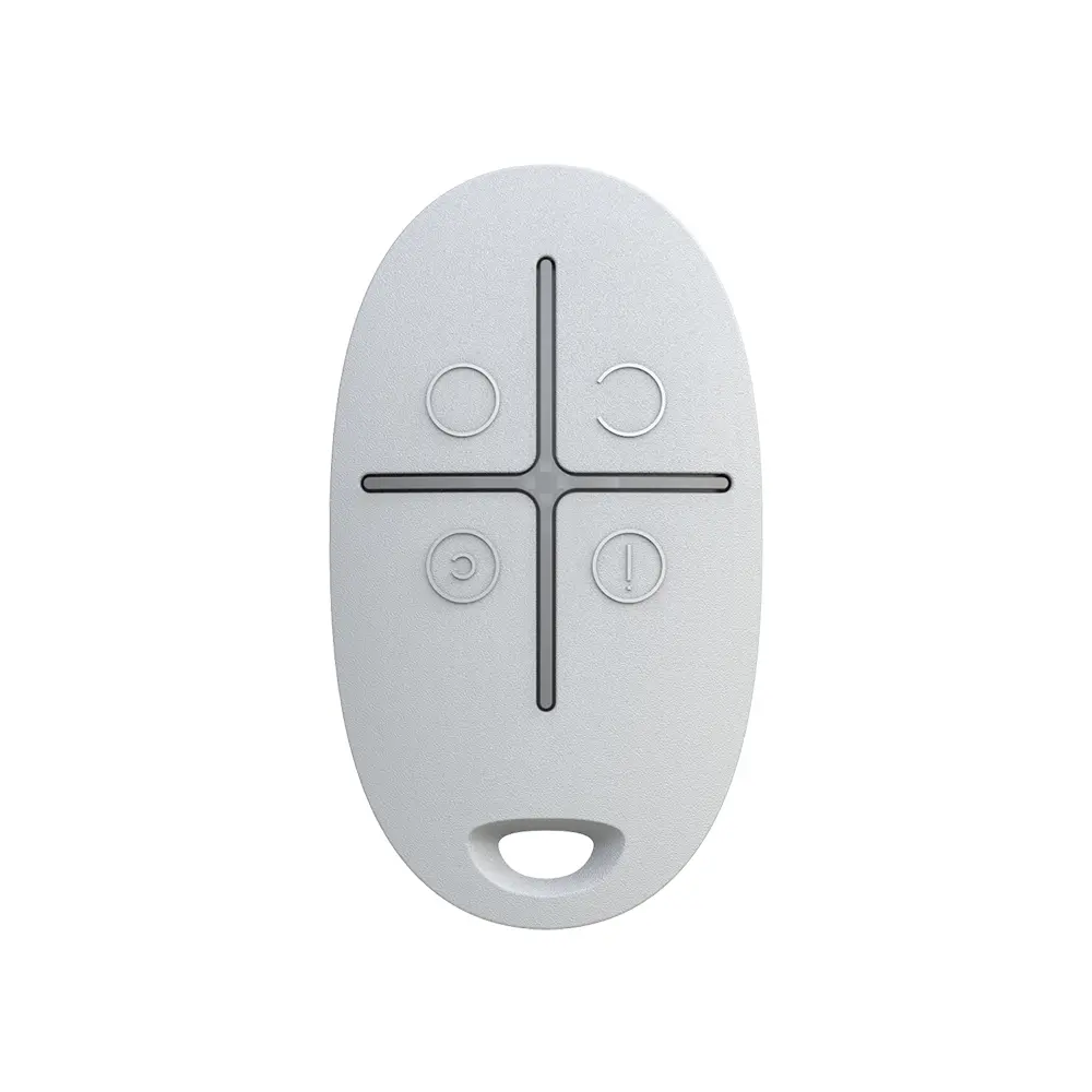 Брелок с тревожной кнопкой Ajax SpaceControl (White)