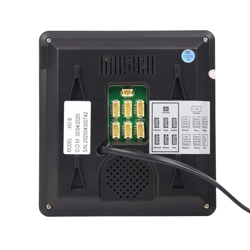 Видеодомофон BCOM BD-480 Black - Фото 5