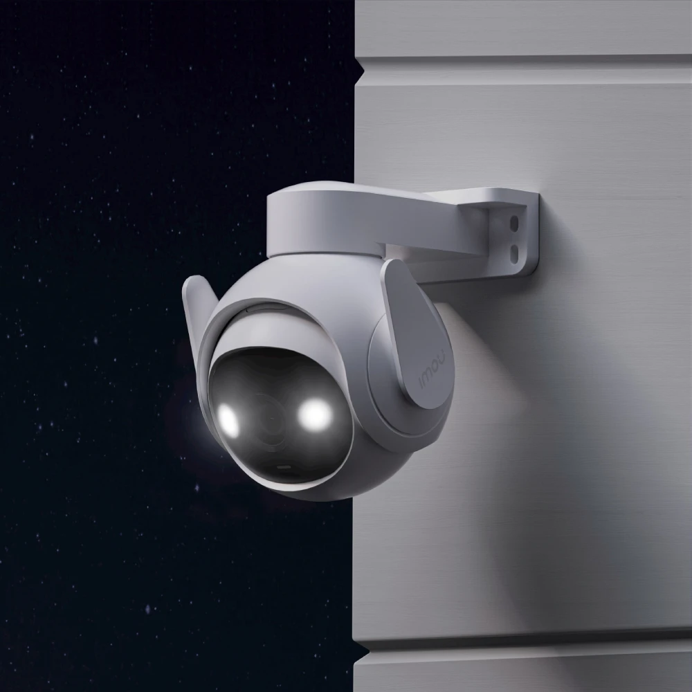 IP Speed Dome відеокамера вулична 5 Мп з Wi-Fi IMOU Cruiser 2 (IPC-GS7EP-5M0WE) з вбудованим мікрофоном і сиреною для системи відеоспостереження