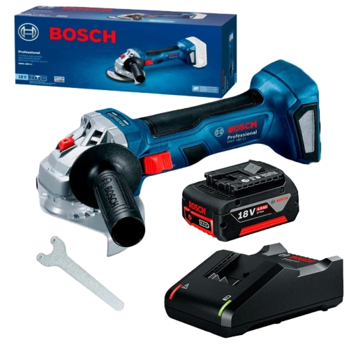 Акумуляторна кутова шліфувальна машина Bosch Professional GWS 180-LI (06019H9025)