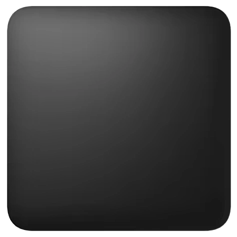 Кнопка одноклавишного или проходного выключателя Ajax SoloButton (1-gang/2-way) black