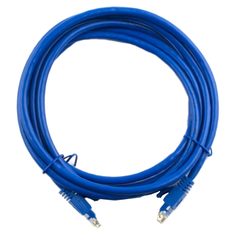 Литой, UTP, RJ45, Cat.5e, 1m, синий, Cu (медь)(PCR-CU/1Be) RITAR Патч-корд RITAR