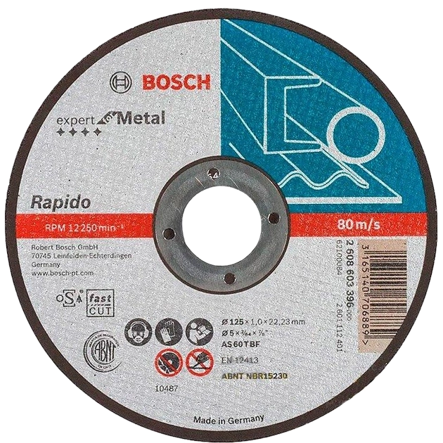 Коло відрізне Bosch 125х1 мм (2608603396)